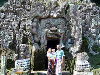 Felsengrotte in Bali